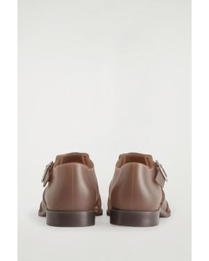 COS Jelly Fisherman Sandals - Brown