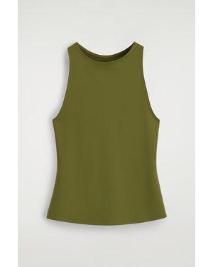 COS Canotta Con Retro A Vogatore - Verde