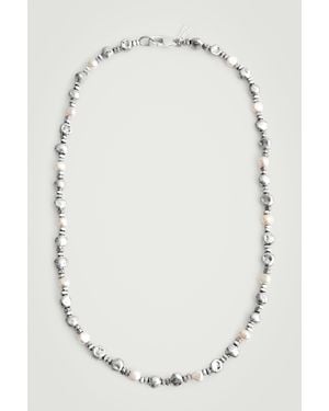 COS Freshwater Pearl Beaded Necklace - White