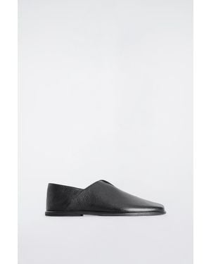 COS Leather Mules - White