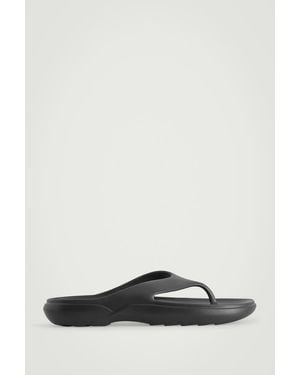 COS Lightweight Eva Flip Flops - Black