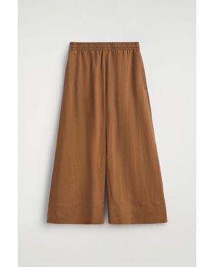 COS Voluminous Culottes - Brown