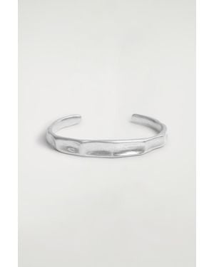 COS Hammered Cuff - Metallic