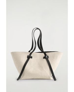 COS Pinch Tote Bag - Natural