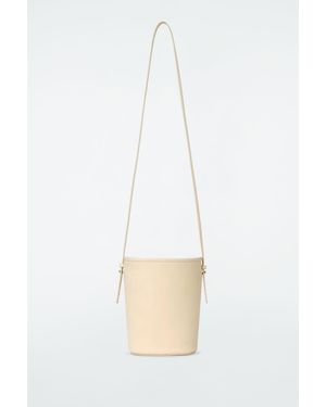 COS Mini Bucket Bag - Nubuck - White