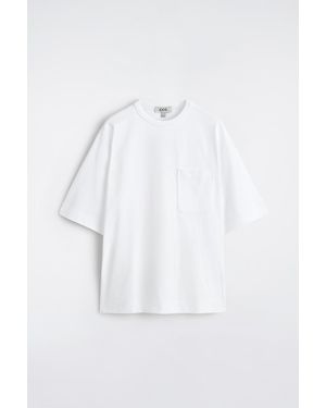 COS Oversized Heavyweight T-Shirt - White