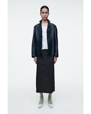 COS Dünne Gerippte Socken - Blau