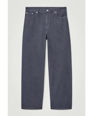 COS Rider Straight-Leg Jeans - Blue