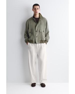 COS Loafers Aus Spalt-Veloursleder - Braun