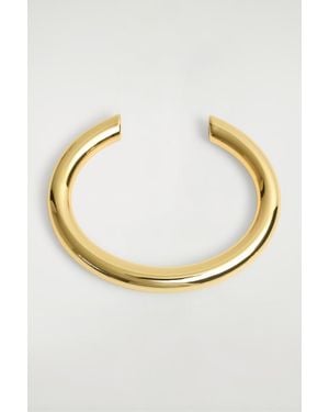 COS Oval Bangle - Metallic