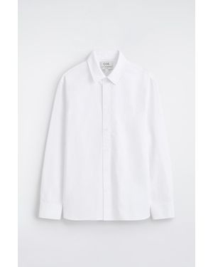 COS Cotton Oxford Shirt - White