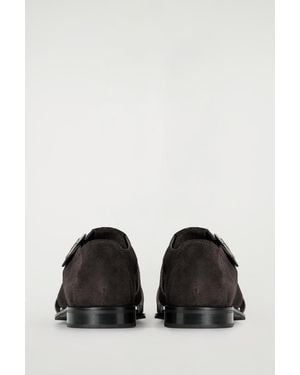 COS Suede Fisherman Sandals - Black