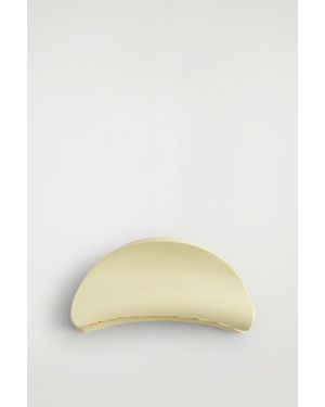 COS Curved Claw Hair Clip - Natural
