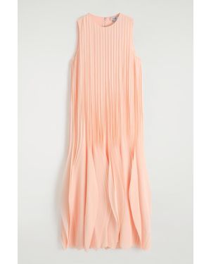COS Petal Midi Dress - Pink