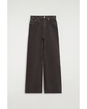 COS Dial Wide-Leg Jeans - Brown