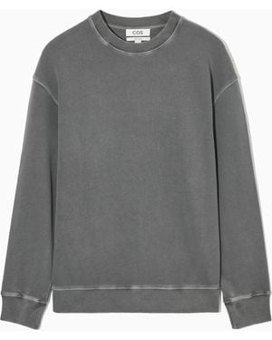 COS Relaxed-fit Sweatshirt - Grey