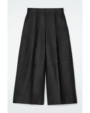 COS Linen Culottes - Gray