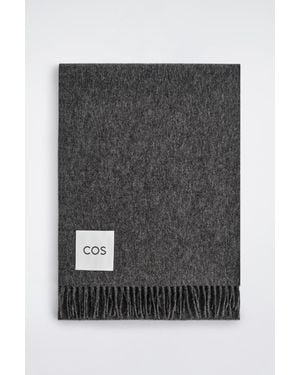 COS Cashmere Scarf - Grey