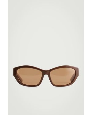 COS Sporty Sunglasses - Natural