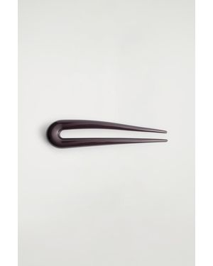 COS Klassische Haarnadel - Braun