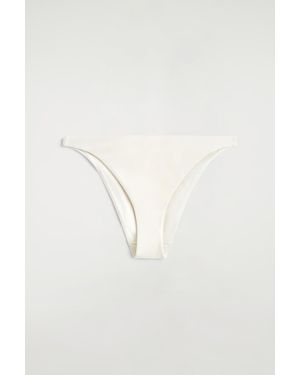 COS Slip Bikini Brasiliano - Bianco