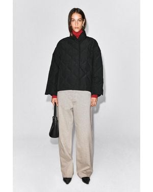 COS Steppjacke Mit Schalkragen - Schwarz