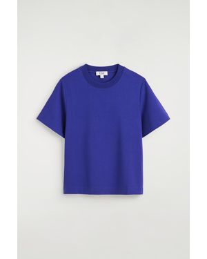 COS Clean Cut T-Shirt - Blue