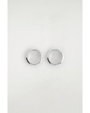 COS Hoop Earrings - Metallic