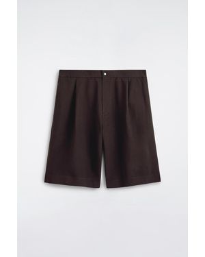 COS Milano-Jersey Shorts - White