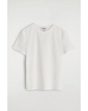 COS Shrunken T-Shirt - White