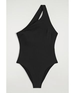 COS One-shoulder Swimsuit - Black