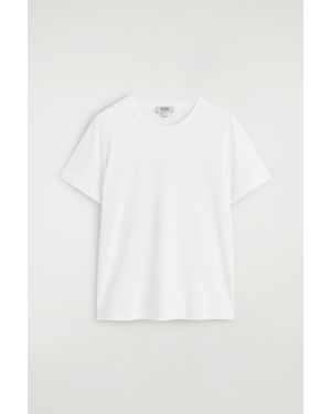 COS Cotton Crew-Neck T-Shirt - White