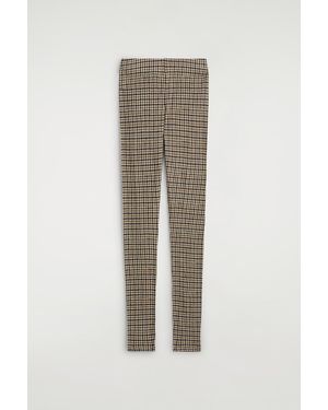COS Merino Wool Leggings - Natural