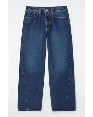 COS Facade Straight-Leg Jeans - Gray