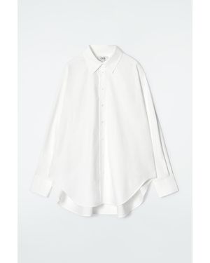 COS Relaxed Cotton Shirt - White