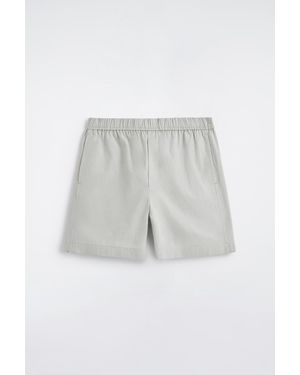 COS Elasticated Cotton Shorts - Grey