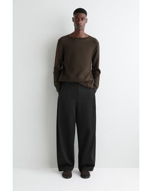 COS Klassische Penny Loafers Aus Leder - Schwarz