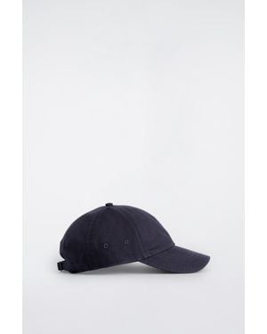 COS Cotton Baseball Cap - Blue