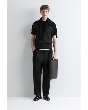 COS Tether Tote Bag - Schwarz