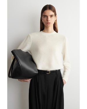 COS Pullover Aus Mohair-Mix Mit Zickzackmuster - Mehrfarbig