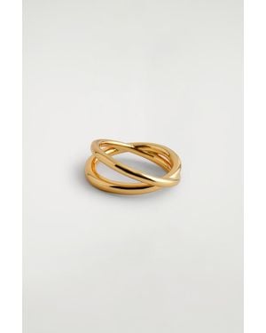 COS Double-Wrap Ring - Metallic