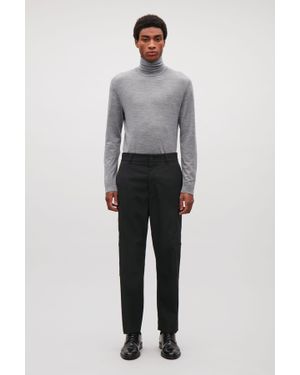 COS Cargo Trousers - Black