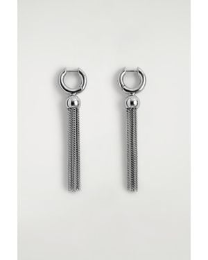 COS Tasselled Earrings - Multicolour