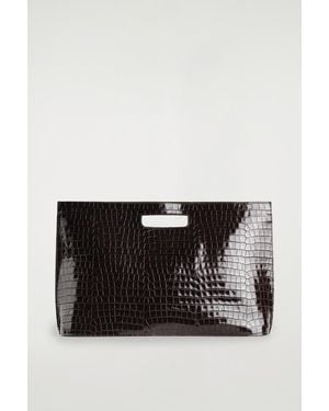 COS Folio Oversized Bag - Black
