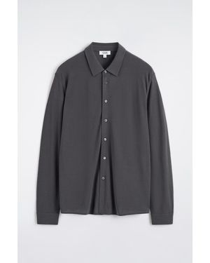 COS Camicia Drappeggiata - Nero
