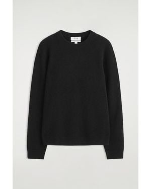 COS Cashmere Crew-Neck Jumper - Black