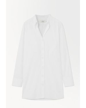 COS Das Elegante Taillierte Hemd - Weiß