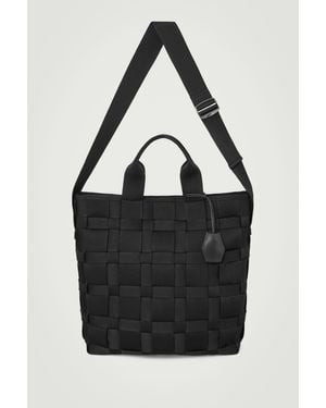 COS Woven Tote - Webbing - Black