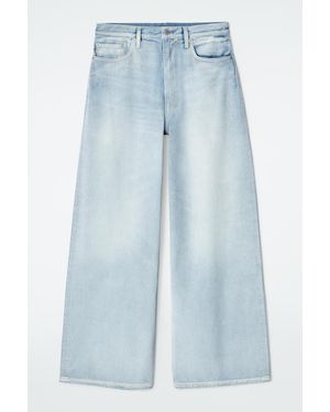 COS Pool Wide-Leg Jeans - Blue