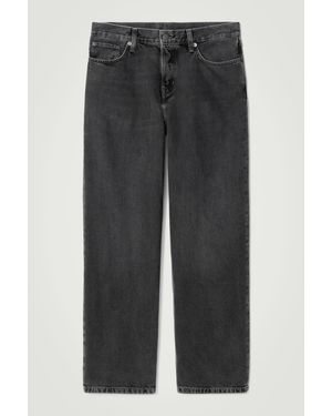 COS Rider Wide-leg Jeans - Black
